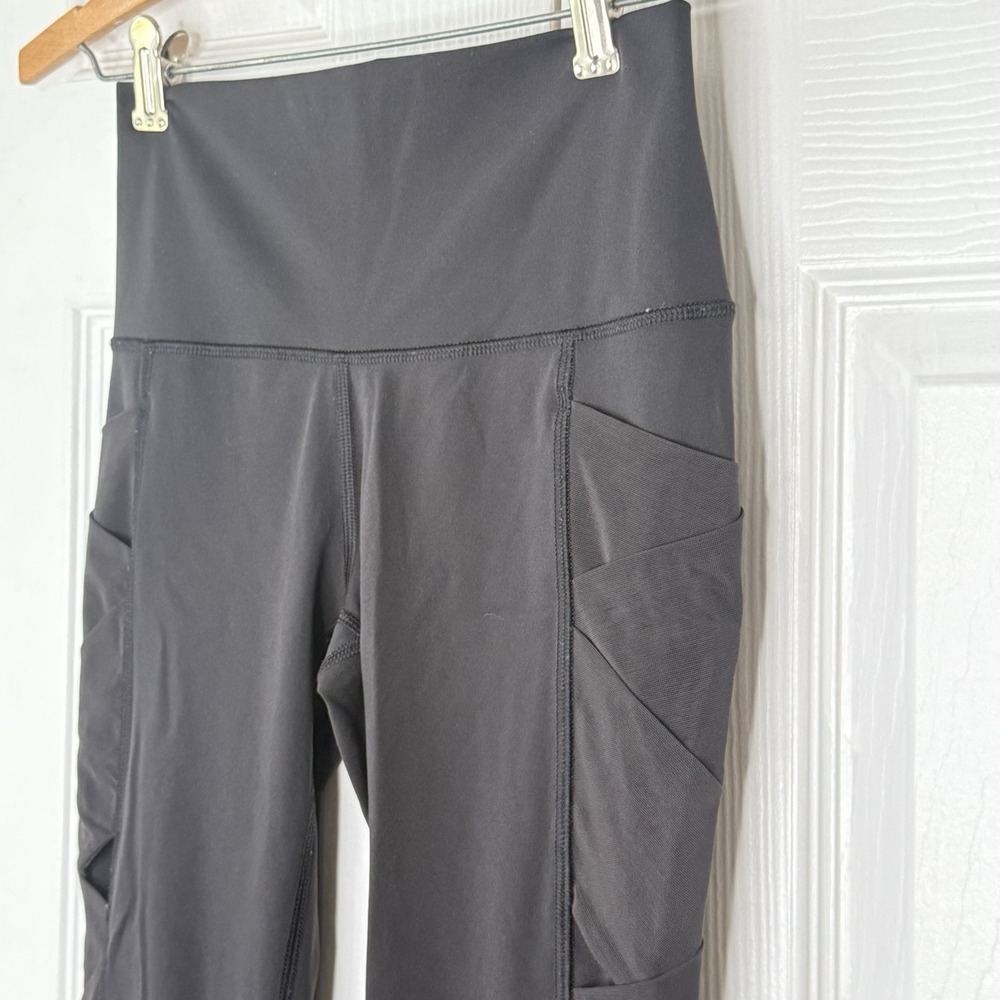 LULULEMON Rise and Flow Pant Full-On Luxtreme Black‎ Size 6